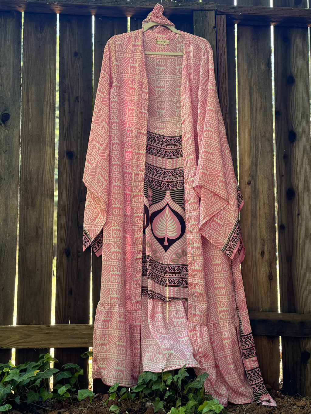Femme Kimono - Pink Peony - XL