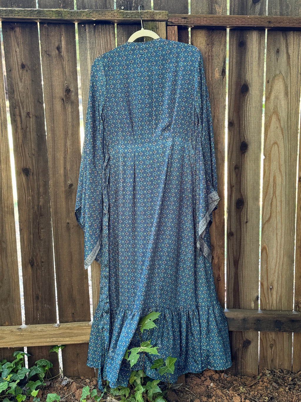 Femme Kimono - Blue Stained Glass - S/M